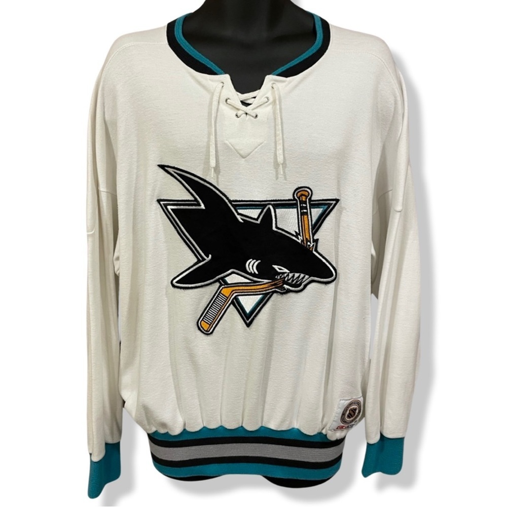 Vintage 90s CCM San Jose Sharks Sweater/Jersey